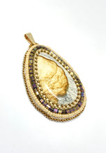 Load image into Gallery viewer, Picture Jasper Bead Embroidered Pendant - Lively Accents