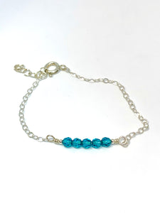 Mothers or Family Birthstone Bracelet - Lively Accents