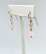 Load image into Gallery viewer, Maine Rose Quartz Earrings - Lively Accents