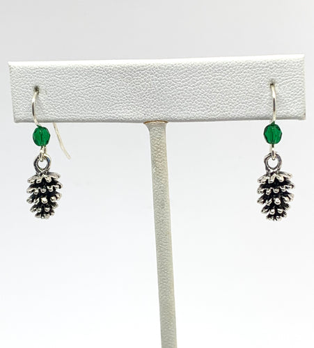 Pine Cone Earrings - Lively Accents