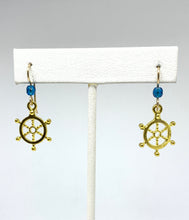 Load image into Gallery viewer, Captain&#39;s Wheel Earrings - Lively Accents