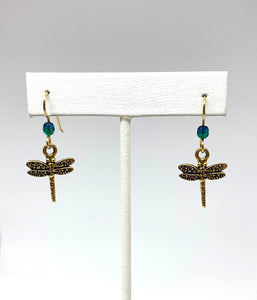 Dragonfly Earrings - Lively Accents