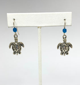 Sea Turtle Earrings - Lively Accents