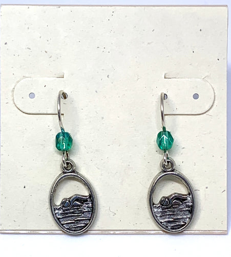 Swimmer Earrings - Lively Accents