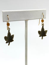 Load image into Gallery viewer, Maple Leaf Earrings - Lively Accents