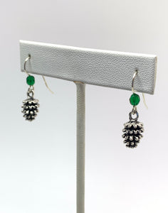 Pine Cone Earrings - Lively Accents