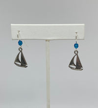 Load image into Gallery viewer, Sailboat Earrings - Lively Accents