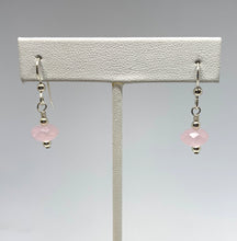 Load image into Gallery viewer, Maine Rose Quartz Earrings - Lively Accents
