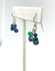 Blueberry earrings sales