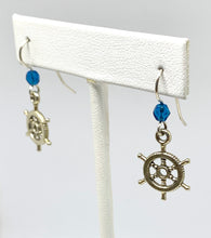 Load image into Gallery viewer, Captain&#39;s Wheel Earrings - Lively Accents
