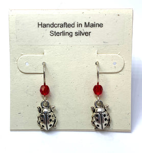 Ladybug Earrings - Lively Accents