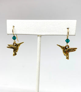 Hummingbird Earrings - Lively Accents