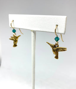 Hummingbird Earrings - Lively Accents