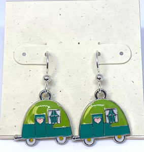 Cute Retro Camper Earrings - Lively Accents