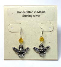 Load image into Gallery viewer, Bumble Bee Earrings - Lively Accents