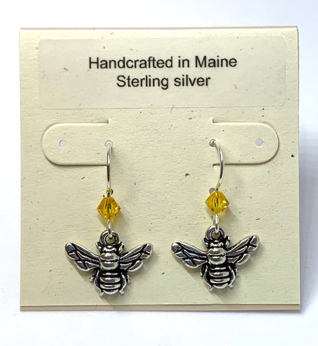Bumble Bee Earrings - Lively Accents