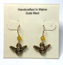 Load image into Gallery viewer, Bumble Bee Earrings - Lively Accents