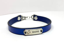 Load image into Gallery viewer, State of Maine Leather Adjustable Bracelet - Lively Accents