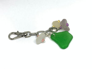 Sea Glass Purse Charms - Lively Accents