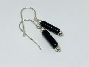 Gemstone Tube Earrings - Lively Accents