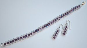 Swarovski Tennis Bracelet with a Twist/Set - Lively Accents