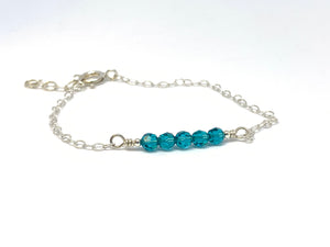 Mothers or Family Birthstone Bracelet - Lively Accents