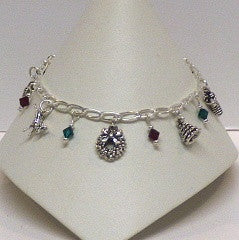 Christmas Charm Bracelet - Lively Accents