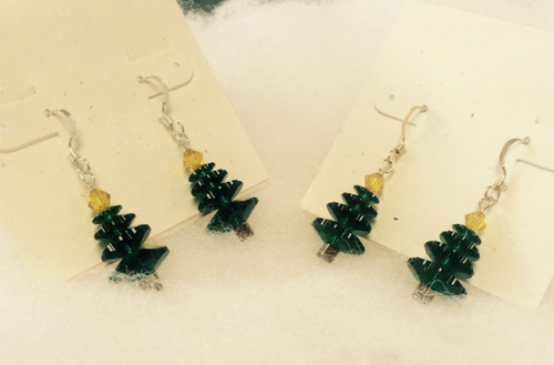 Swarovski Crystal Christmas Trees - Lively Accents