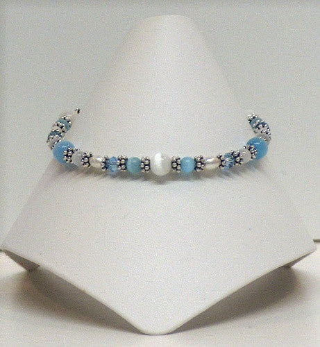 Fiber Optic Heishe Bracelet - Lively Accents