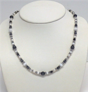 Fiber Optic Heishe Necklace/Set - Lively Accents