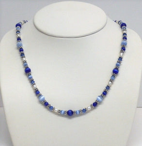 Fiber Optic Heishe Necklace/Set - Lively Accents