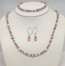 Load image into Gallery viewer, Fiber Optic Heishe Necklace/Set - Lively Accents