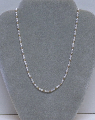 Freshwater Pearl Necklace, Earring  and Bracelet Set - Lively Accents