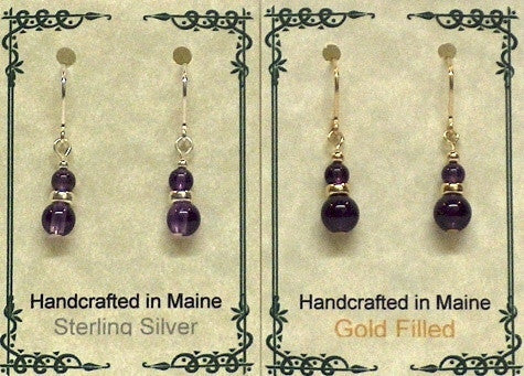 Gemstone Drop Earrings - Lively Accents