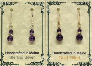 Gemstone Drop Earrings - Lively Accents