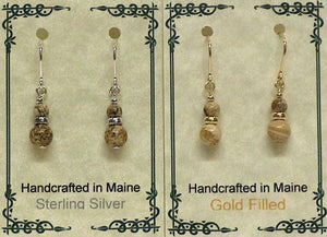 Gemstone Drop Earrings - Lively Accents