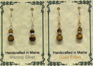 Gemstone Drop Earrings - Lively Accents