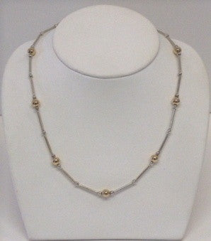 Silver & Gold Necklace - Lively Accents