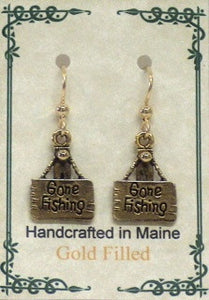 Gone Fishin' Earrings - Lively Accents