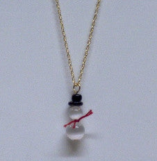 Snowman Necklace - Lively Accents