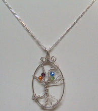 Load image into Gallery viewer, Oval Family Pendant/Mothers Pendant - Lively Accents