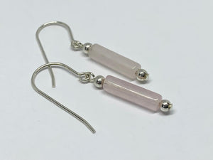 Gemstone Tube Earrings - Lively Accents