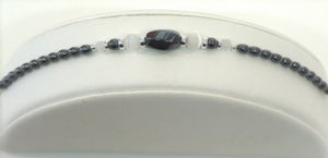 Sterling Silver and Hemitate Bracelet - Lively Accents