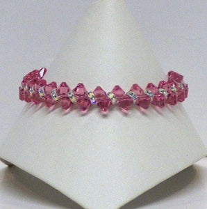 Top Drilled Swarovski Crystal Bracelet - Lively Accents