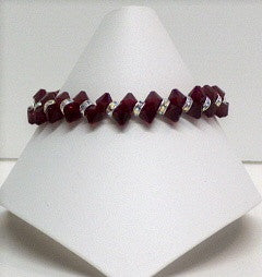 Top Drilled Swarovski Crystal Bracelet - Lively Accents
